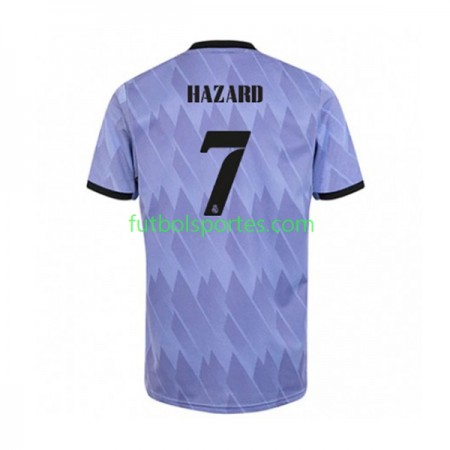 Camiseta Real Madrid Eden Hazard 7 Segunda Equipación 2022/2023